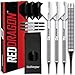 Red Dragon Pegasus Soft Tip: 20g - Tungsten Darts Set with White Stems, White Flights and Wallet