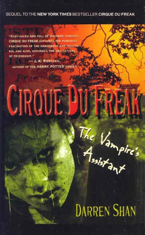 Cirque du Freak: The Vampire's Assistant [Large Print] 0786237341 Book Cover