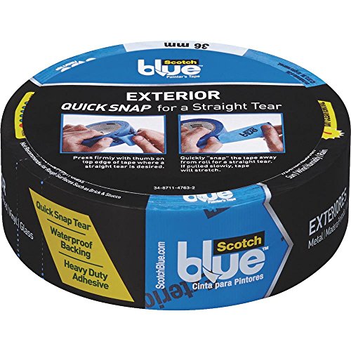3M 2097-36EC 1.41" X 45 Yards ScotchBlue Exterior Paint Tape Cover