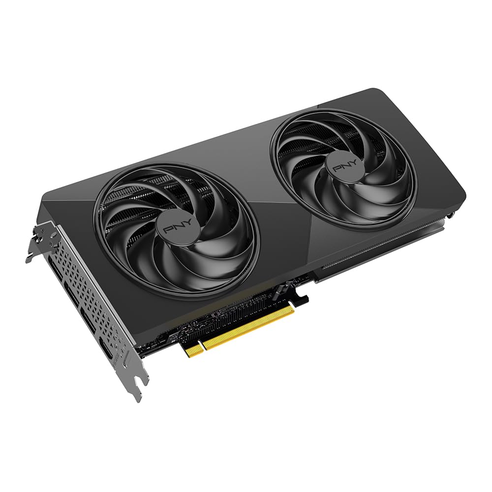 PNY Tarjeta Gráfica GeForce RTX™ 5070 12GB Slim OC Dual Fan 2-Slot