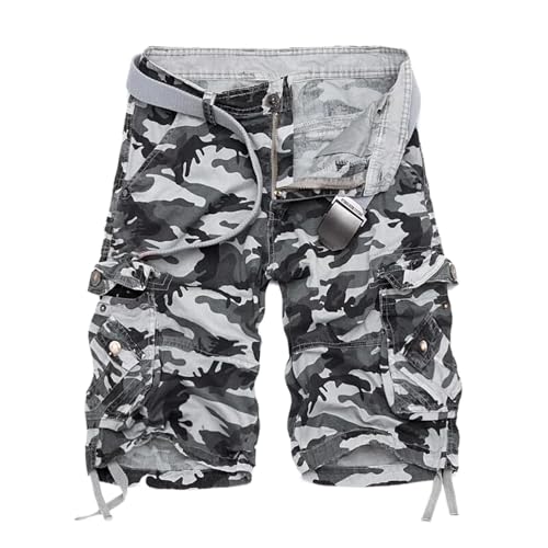 Pantalon de randonnée court WOLONG ajusté avec poches cargo pratiques