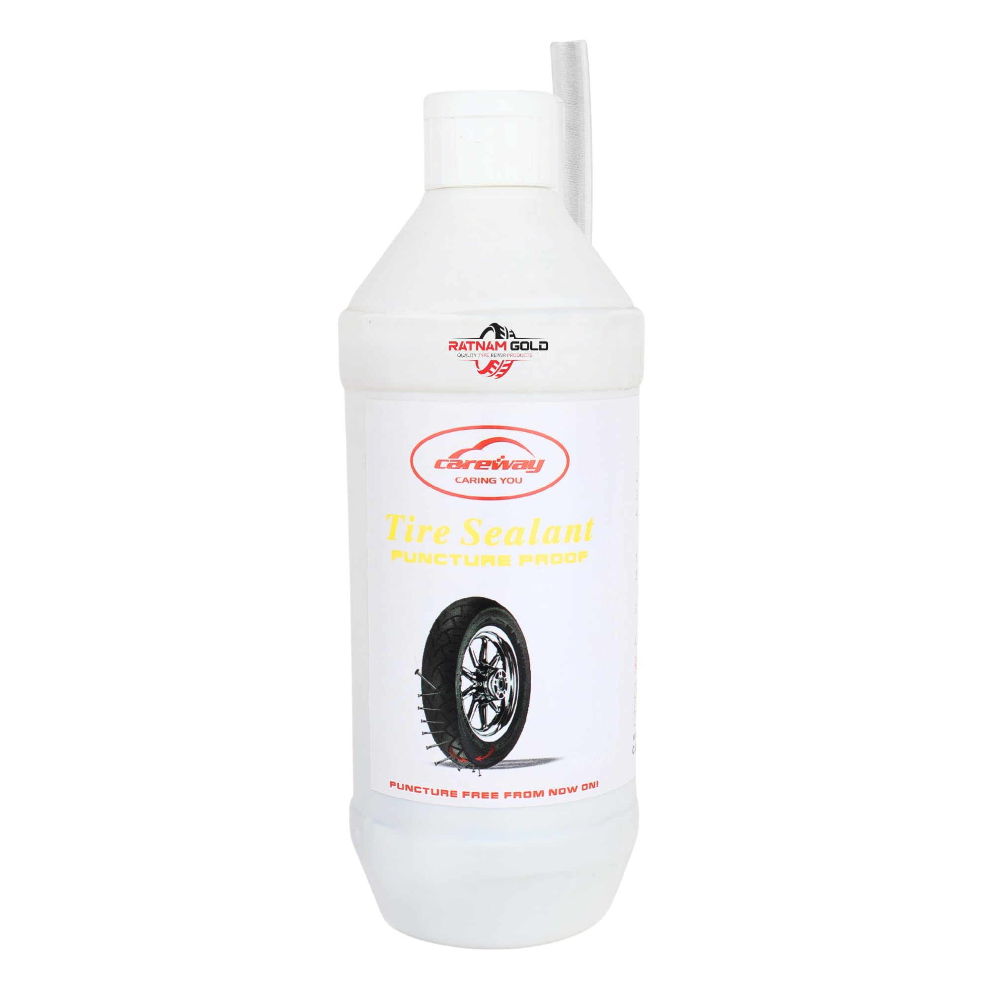 Tubeless Tire Sealant Bottle (500 ml) – Empty Tubeless Sealant Container for Bikes & Cars, Easy Fill & Store, Compatible With All Tubeless Tyre Sealants | Workshop Essential (Pack of 1)-image-29