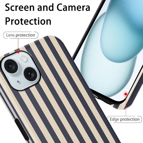 Coque iPhone 15 antichoc en silicone souple et rigide pour une protection optimale