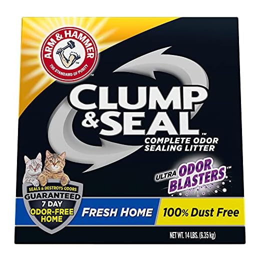 ARM & HAMMER Clump & Seal Cat Litter, Fresh Scent 14lb