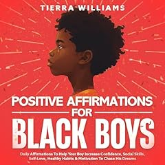 『Positive Affirmations for Black Boys』のカバーアート
