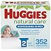 HUGGIES Refreshing Clean Baby Wipes, 2 Packs, 352 Total Wipes