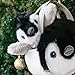 The Petting Zoo Penguin Chick Stuffed Animal Plushie and Purse Set, Gifts for Kids, Sealife Animal Toy, Gray Penguin Chick Plush Toy and Purse Pet Carrier