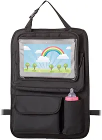Organizador para Carro com Suporte para Tablet até 9,7" Multikids Baby Preto - BB184