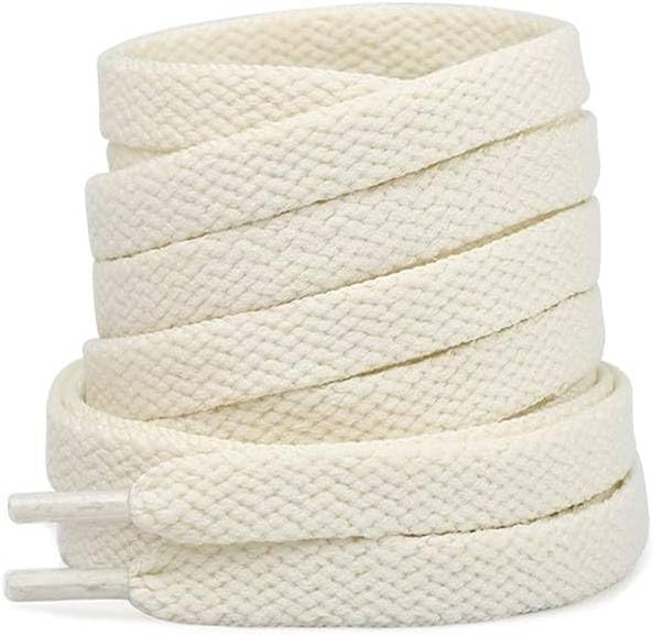 SHOESHINE Sports & Sneakers Shoe Laces - 2 Pairs Set Flat Shoelace for Men & Women