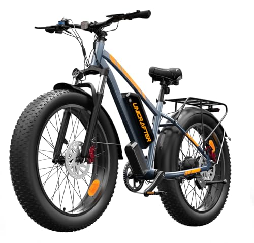 1000W Electric Bike for Adults, 7 Speed Ebike with 26