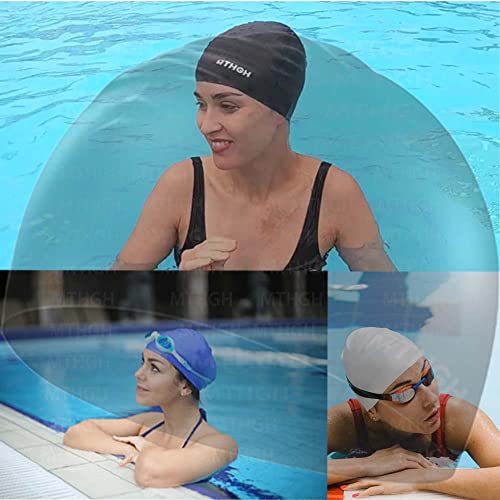 2 Confezione - MTHGH cuffia silicone donna, Cuffia...