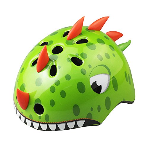 Best Buy! ADSRO Multi-Sports Safety Helmet 3D Cute Animals Design Cartoon Adjustable Bicycle Helmets...
