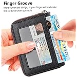 FurArt Credit Card Wallet, Zipper Card Cases Holder for Women, RFID Blocking, KeyChain Wallet, Compact Size - Image 2