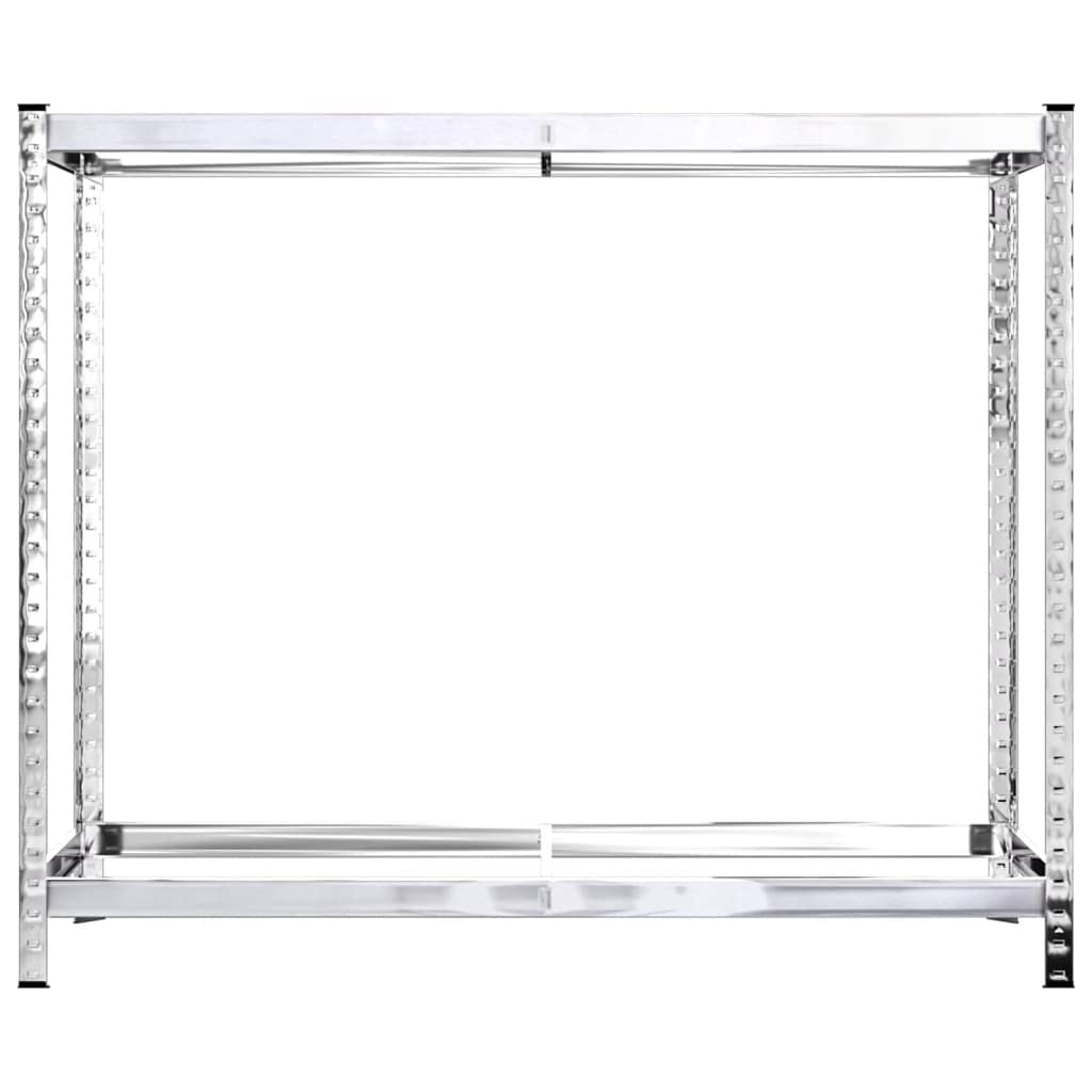 Porte-pneus à 2 Niveaux 4 pcs Argenté 110x40x110 cm Acier,Entreprise & Industrie,Stockage Industriel,Étagères industrielles,25.26 kg-3154231