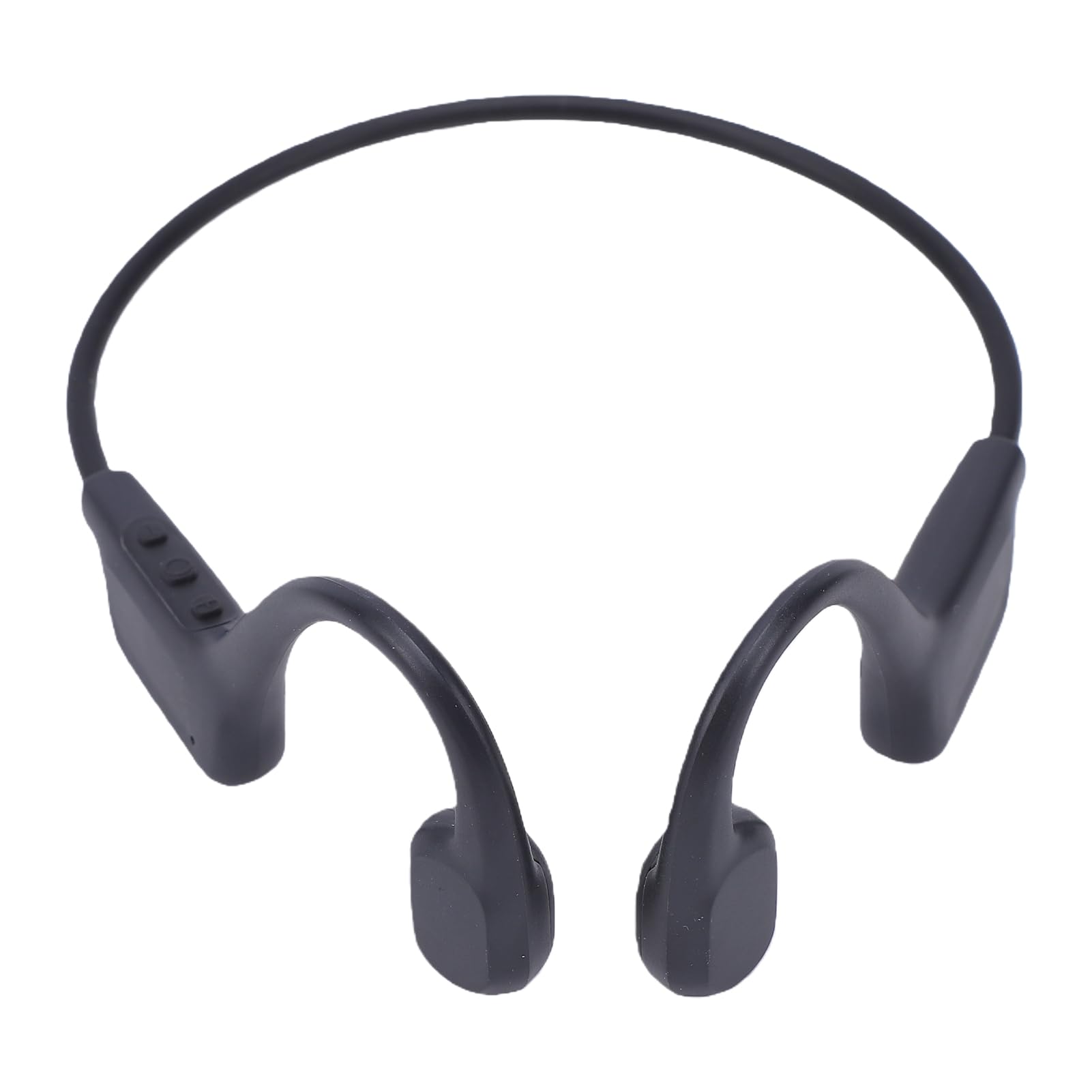 SENECESLI Écouteurs de Sport Bluetooth à Conduction Osseuse, Noir, (Black)