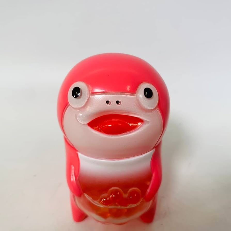 Amazon | コイス ソフビ 魚卵マスター ピンク | ソフビ人形