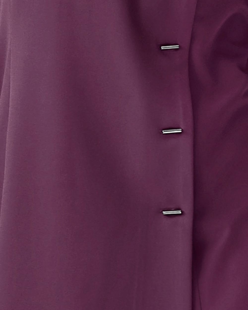 CLINIC DRESS Kasack Damen |1/2 Arm | Slim Fit | 4-Wege-Stretch | asymmetrische Knopfleiste | Stehkragen | Länge ca .75cm | Industriewäsche geeignet | 60 Grad Wäsche