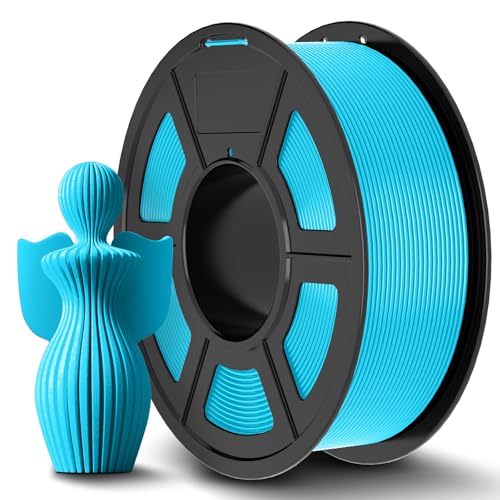 Image of JAYO PLA+ Filament 1.75mm SkyBlue 1.1kg, Enhanced PLA 3D Printer Filament for Stronger & Tougher Prints, High Strength & Durability, Dimensional Accuracy ±0.02mm