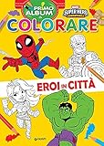  Eroi in città. Marvel Super Hero Adventures. Primo album da colorare. Ediz. a colori