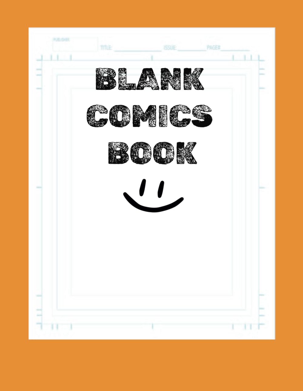 Blank Comic Book livre BD vierge avec cases planche manga à dessiner soi-même