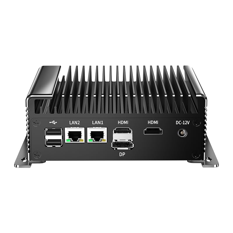 Amazon.co.jp: Mini PC ファンレス 産業用 PC N100 (最大 3.4 GHz