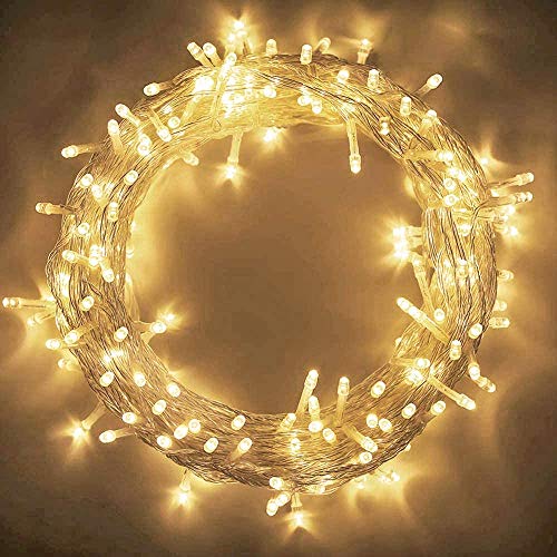 Mygoto 33Ft 100 Leds String Lights Waterproof Fairy Lights 8 Modes With Memory 30V Ul Certified Power Supply For Home, Garden, Wedding, Party, Christmas Decoration Indoor Outdoor (Warm White) #TOP16