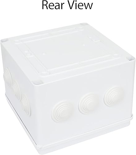 Miniatura 97 de LeMotech Caja de conexiones, plástico ABS IP55 resistente al agua y al polvo, caja eléctrica universal, caja de proyectos para exteriores e