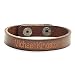 Free Engraving - Genuine Brown Leather Bracelet