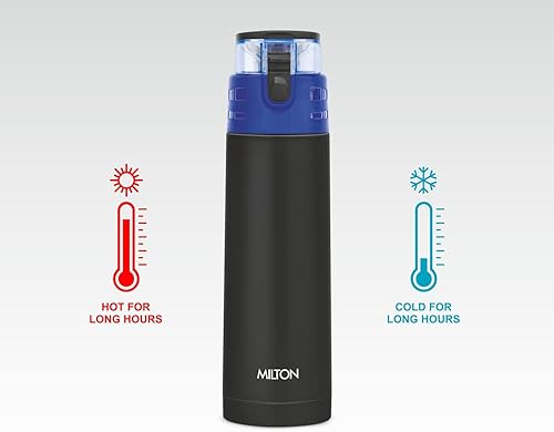 Miniatura 2 de Milton Atlantis 600 - Botella de agua fría y caliente, 16.9fl oz, color azul
