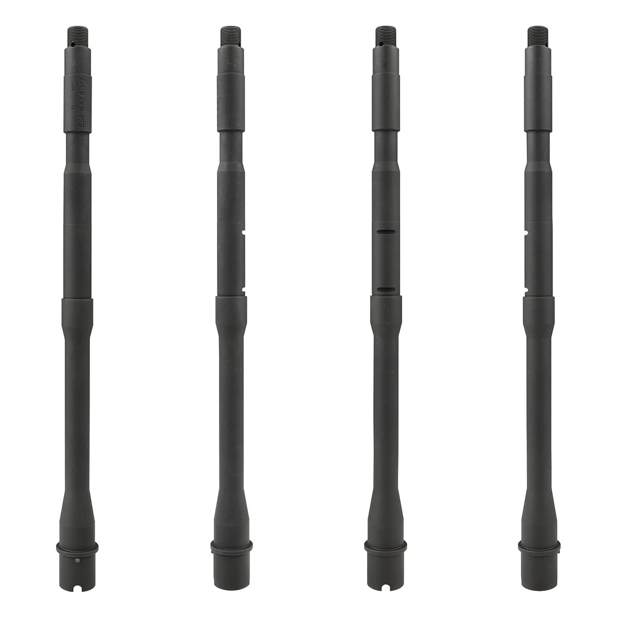 Amazon | Zparts M4 14.5inch アルミアウターバレル (SYSTEMA PTW対応