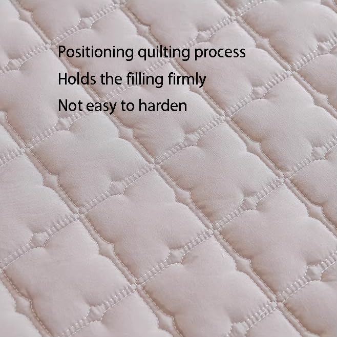 FCLDESHOP Bed Encasement,Thicken Pure Cotton Quilted Non-Slip Fitted Sheets, Cartoon Printed Mattress Sheets for Boys and Girls Bedrooms,Green,150 * 200cm+10cm (1pcs)