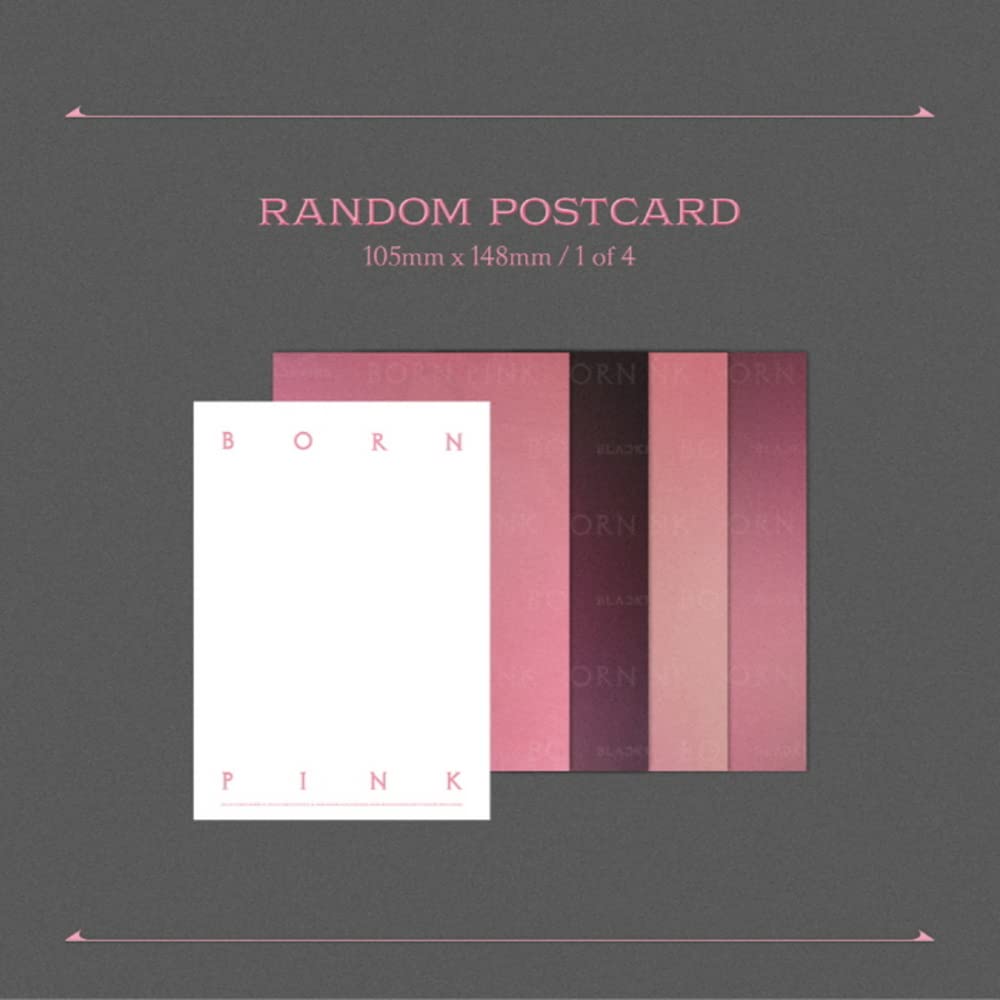 BLACKPINK OFFICIAL] BLACKPINK - BORN PINK BOX SET (BLACK) | Black