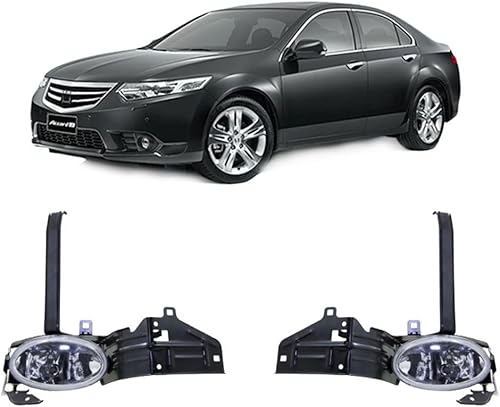 Miniatura 1 de CONCEPT - Luces antiniebla para Honda Accord Sedan 4DR parachoques delantero transparente antiniebla izquierda y derecha (con bombillas LED)