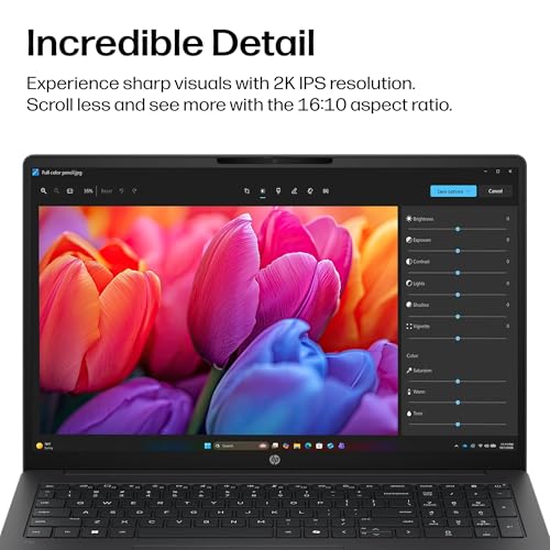 Image of HP OmniBook 16-inch AI Laptop, 2K 16:10 IPS Screen, Snapdragon X Plus X1(Beats i7-1355U), 16GB RAM, 2TB SSD, FHD IR Camera, 34Hr Battery, 65W USB Type-C, w /Mouse