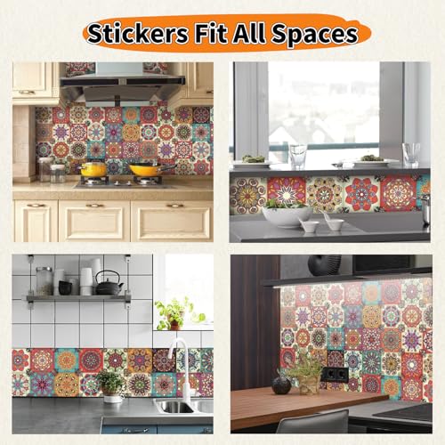 Terrablossom Peel and Stick Backsplash Tiles 24-Pack Waterproof Removable by Terrablossom - Used condition - Image 4