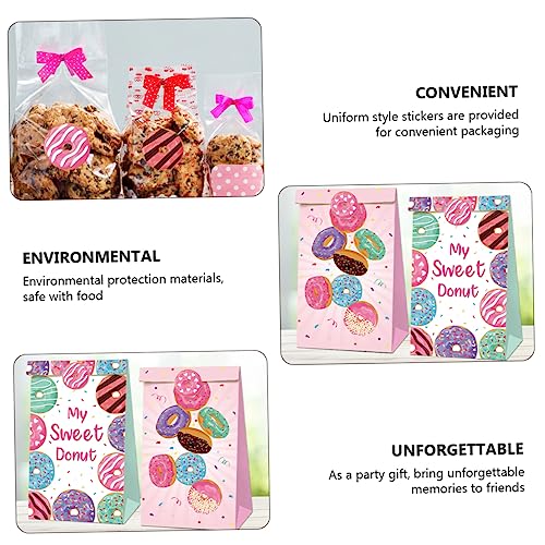 NOLITOY 3 Conjuntos De Saco De Embalagem Saco De Chá De Bebê Saco De Guloseimas Saco De Presente De