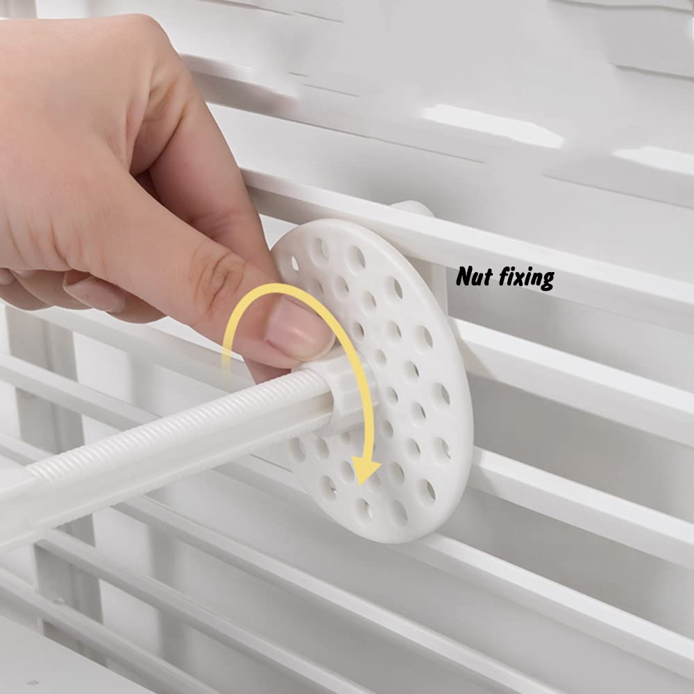 Deflettore Aria condizionata, Anti-soffiaggio Diretto, telescopico, per Aria condizionata, deflettore Aria condizionata a soffitto con Fori per Filtro, Anti-condensa