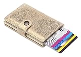 Secrid Mini Wallet Genuine Leather glamour shine RFID Safe Card Case for max 12 cards