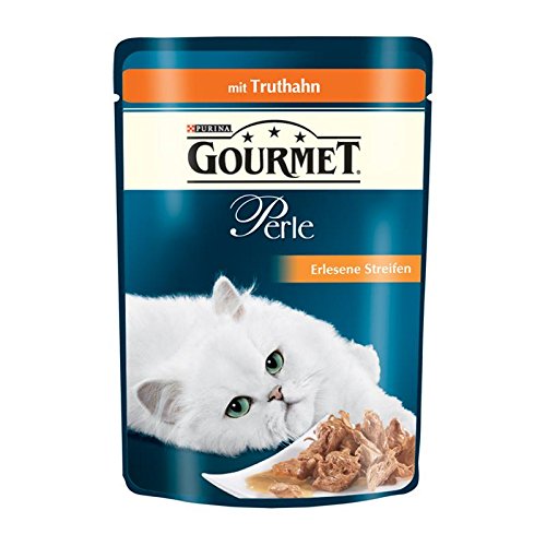 Produktbild von Gourmet Perle Erlesene Streifen mit Truthahn - 26 x 85 g