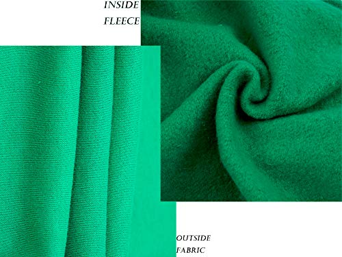 Alwaysone Kids Soft Fleece Active Sweatpants Elastic Waistband Sports Pants Boys Girls Athletic Jogger Pants 3-12 Years (Light Green-Xl) #TOP1