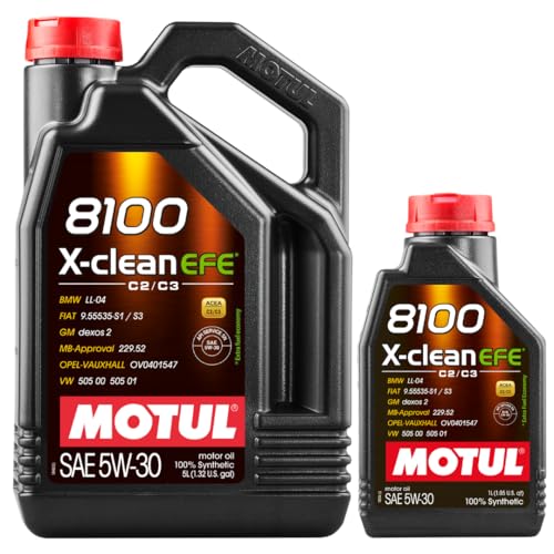 Motul 8100 X-clean EFE 5W-30 Aceite Motor Sintético 6 L miniatura 1