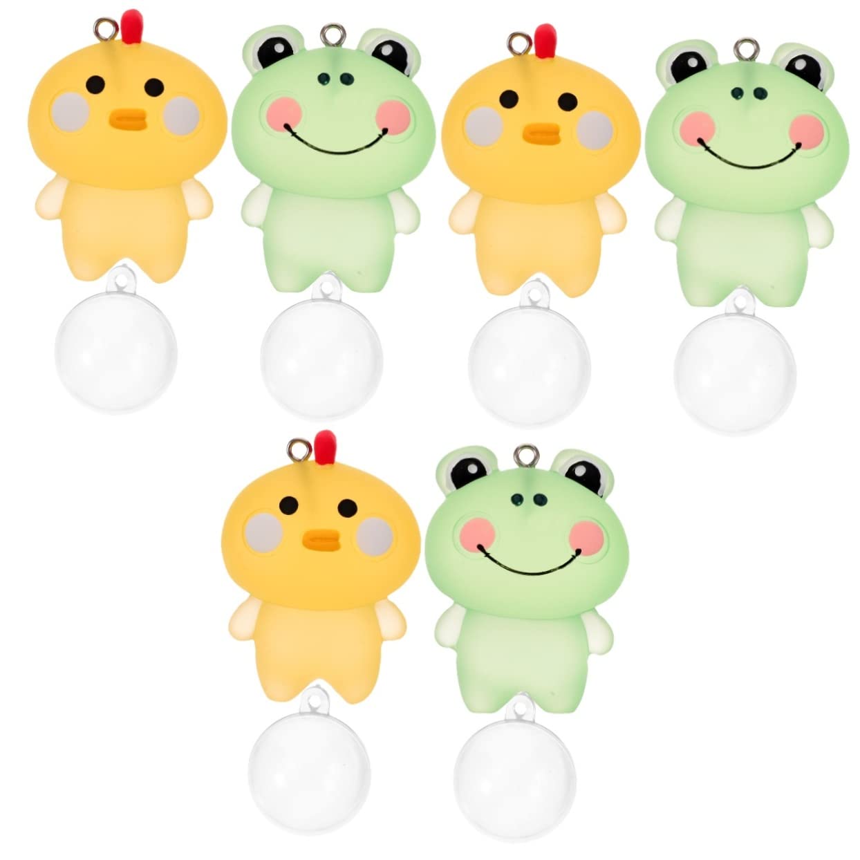 Kit décoration d'aquarium flottant Ciieeo | 3 ensembles de poussins mignons