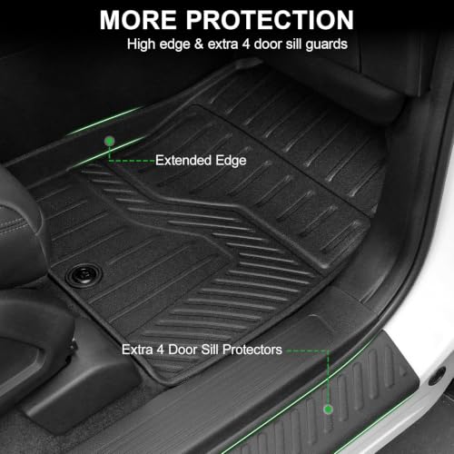 Image of Floor Mats for Honda Pilot 2026 2025 2024 2023