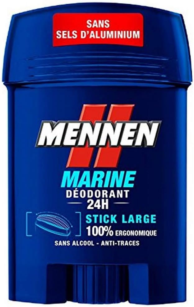 MENNEN MENNEN Déodorant Stick Large Marine 24h Homme 50.0 ml Amazon