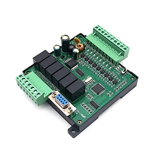 DollaTek DC24V Plc Industrial Control Board Controller FX1N-14MR Board Relay output, gray - Image 2