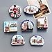 yuanchuang Calamita da frigo Magneti per Frigorifero Country Regno Unito Londra Adesivo per Magnete per Frigorifero World Travel Souvenir Magnete Magnetico Regalo di Compleanno Consegna Casuale