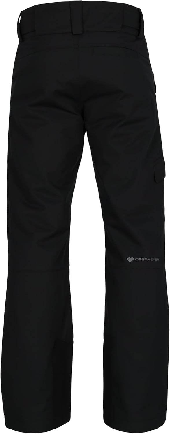 Obermeyer Mens Nomad Cargo Ski Pants, Insulated and Waterproof Breathable for Skiing and Snowboarding