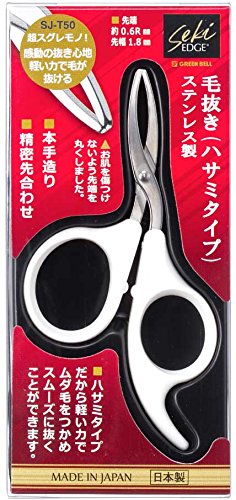 Amazon.co.jp: ステンレス製毛抜き(ハサミタイプ) SJ-T50 : Beauty