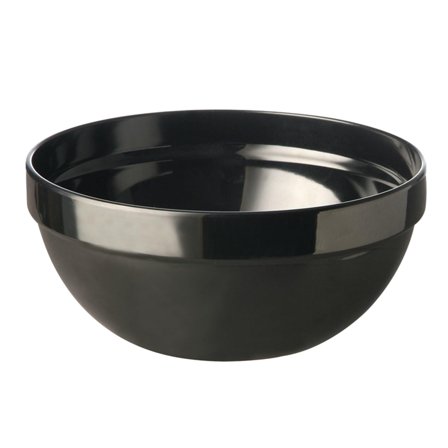 APS 79027 Schale FRIENDLY, Schüssel, aus recyceltem Kunststoffe (PET), Ø 20 cm, Höhe 9 cm, 1,8 Liter, schwarz
