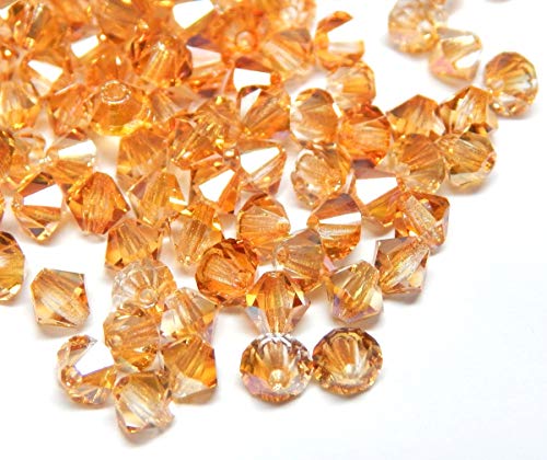 Bastelperlen Perlin Preciosa böhmische Kristallperlen 4mm